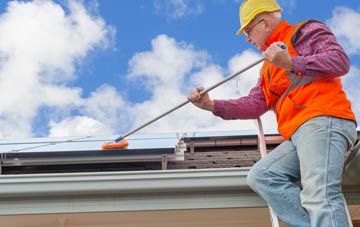 Warfield soft wash roof cleaning